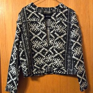 Who What Wear Aztec Blazer Jacket
